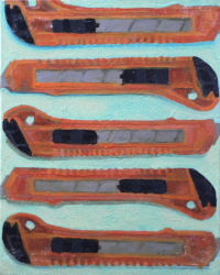 Cutters 2005 50x40cm Huile sur toile