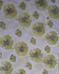 Tapisserie verte, 2006. 81x60cm. Huile sur toile